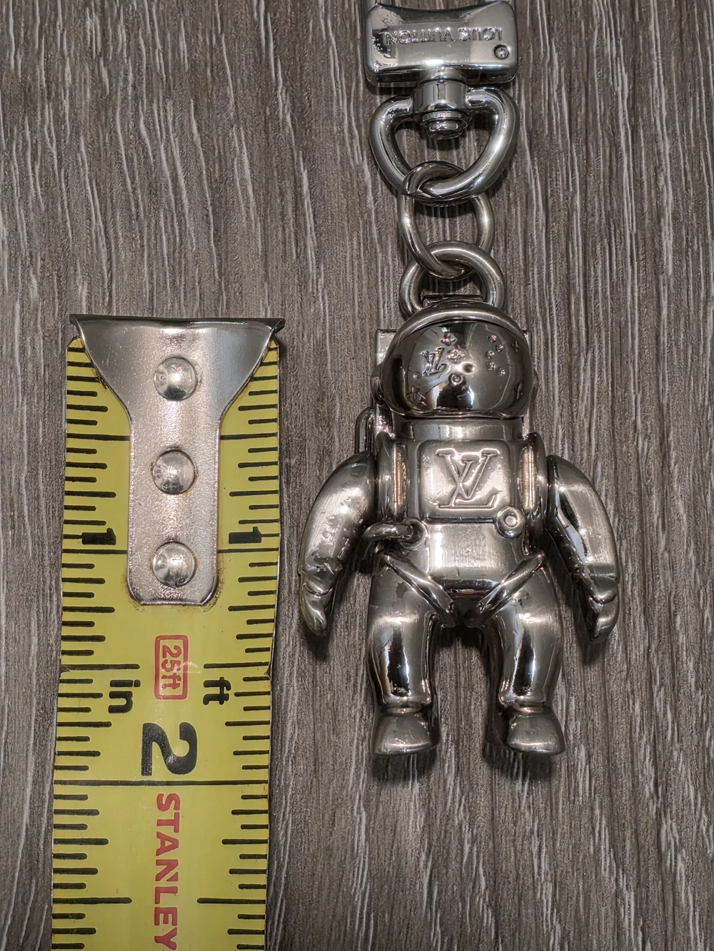 Louis Vuitton Monogram Astronaut Bag Charm